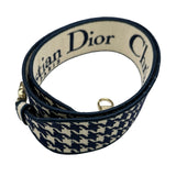 クリスチャン・ディオール Christian Dior レディディライトミディアム ネイビー キャンバス レディース ハンドバッグ