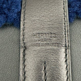 エルメス HERMES エトリヴィエールショッピングムートンアルクティック D刻印 ブラック シルバー金具 レザー/ムートン レディース トートバッグ