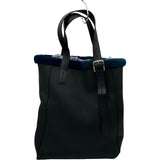 エルメス HERMES エトリヴィエールショッピングムートンアルクティック D刻印 ブラック シルバー金具 レザー/ムートン レディース トートバッグ