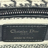 クリスチャン・ディオール Christian Dior レディディライト ミニ ホワイト/ブラック キャンバス レディース ショルダーバッグ