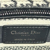 クリスチャン・ディオール Christian Dior レディディライト ミニ ホワイト/ブラック キャンバス レディース ショルダーバッグ