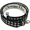 クリスチャン・ディオール Christian Dior レディディライト ミニ ホワイト/ブラック キャンバス レディース ショルダーバッグ