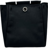 エルメス HERMES エールバッグアドPM □G刻印 ブラック/シルバー金具 トワル レディース リュック・デイパック