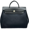 エルメス HERMES エールバッグアドPM □G刻印 ブラック/シルバー金具 トワル レディース リュック・デイパック