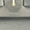 エルメス HERMES エールバッグMM □D刻印 ブラック シルバー金具 トワル レディース ショルダーバッグ