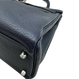 エルメス HERMES ケリー32 内縫い T刻印 ブルーニョイ シルバー金具 トリヨン レディース ショルダーバッグ