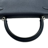 エルメス HERMES ケリー32 内縫い T刻印 ブルーニョイ シルバー金具 トリヨン レディース ショルダーバッグ