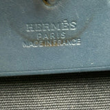 エルメス HERMES エールバッグアドPM □F刻印 ネイビー シルバー金具 トワル レディース リュック・デイパック