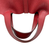 エルメス HERMES ピコタンロックPM □P刻印 ルージュカザック シルバー金具 トリヨン レディース ハンドバッグ