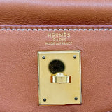 エルメス HERMES ケリー32 内縫い □A刻印 ゴールド ゴールド金具 ガリバー レディース ショルダーバッグ