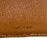セリーヌ CELINE スモールトリフォールドウォレット 10D572 ホワイト/タン レザー/PVC レディース 二つ折り財布