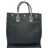 サンローラン SAINT LAURENT リヴゴーシュトート 631682 ブラック レザー/キャンバス レディース トートバッグ