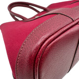 エルメス HERMES ガーデンパーティTTPM □I刻印 ルージュインペリアル シルバー金具 トワル/ブッフル レディース ハンドバッグ