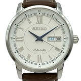 セイコー SEIKO プレサージュ ベーシック SARY025(4R36-00Y0) ホワイト ステンレススチール 自動巻き メンズ 腕時計