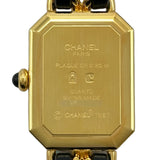 シャネル CHANEL プルミエールS H0001 ブラック メッキ クオーツ レディース 腕時計