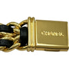 シャネル CHANEL プルミエールS H0001 ブラック メッキ クオーツ レディース 腕時計
