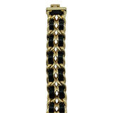 シャネル CHANEL プルミエール L H0001 ブラック ゴールドメッキ クオーツ レディース 腕時計