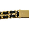 シャネル CHANEL プルミエール M H0001 ブラック ゴールドメッキ クオーツ レディース 腕時計
