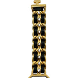 シャネル CHANEL プルミエール M H0001 ブラック ゴールドメッキ クオーツ レディース 腕時計