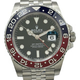 ロレックス ROLEX GMTマスター2 126710BLRO ブラック ステンレススチール 自動巻き メンズ 腕時計