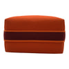 エルメス HERMES ブリッドアブラックPM オレンジ トワル レディース ハンドバッグ