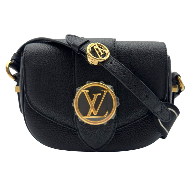 ルイ・ヴィトン LOUIS VUITTON ポンヌフ・ソフトPM M58727 ブラック