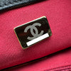 シャネル CHANEL CHANEL19 バッグ AS1160 ブラック シルバー/ゴールド金具 シャイニーラムスキン レディース ショルダーバッグ