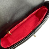 シャネル CHANEL CHANEL19 バッグ AS1160 ブラック シルバー/ゴールド金具 シャイニーラムスキン レディース ショルダーバッグ