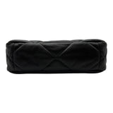 シャネル CHANEL CHANEL19 バッグ AS1160 ブラック シルバー/ゴールド金具 シャイニーラムスキン レディース ショルダーバッグ