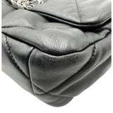 シャネル CHANEL CHANEL19 バッグ AS1160 ブラック シルバー/ゴールド金具 シャイニーラムスキン レディース ショルダーバッグ