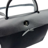 エルメス HERMES エールバッグジップPM B刻印 ブラック シルバー金具 トワル/ハンター レディース ショルダーバッグ