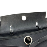 エルメス HERMES エールバッグジップPM B刻印 ブラック シルバー金具 トワル/ハンター レディース ショルダーバッグ