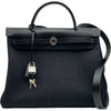 エルメス HERMES エールバッグジップPM B刻印 ブラック シルバー金具 トワル/ハンター レディース ショルダーバッグ