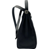 エルメス HERMES エールバッグジップPM B刻印 ブラック シルバー金具 トワル/ハンター レディース ショルダーバッグ