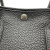 エルメス HERMES ガーデンパーティTPM C刻 ブラック シルバー金具 ネゴンダ レディース トートバッグ