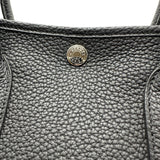 エルメス HERMES ガーデンパーティTPM C刻 ブラック シルバー金具 ネゴンダ レディース トートバッグ