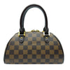 ルイ・ヴィトン LOUIS VUITTON リベラミニ N41436 ブラウン ダミエ/レザー レディース ハンドバッグ