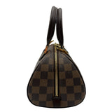 ルイ・ヴィトン LOUIS VUITTON リベラミニ N41436 ブラウン ダミエ/レザー レディース ハンドバッグ
