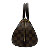 ルイ・ヴィトン LOUIS VUITTON リベラミニ N41436 ブラウン ダミエ/レザー レディース ハンドバッグ