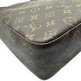ルイ・ヴィトン LOUIS VUITTON ルーピングGM M51145 ブラウン モノグラム/レザー レディース ショルダーバッグ
