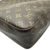 ルイ・ヴィトン LOUIS VUITTON ルーピングGM M51145 ブラウン モノグラム/レザー レディース ショルダーバッグ