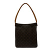 ルイ・ヴィトン LOUIS VUITTON ルーピングGM M51145 ブラウン モノグラム/レザー レディース ショルダーバッグ