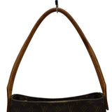 ルイ・ヴィトン LOUIS VUITTON ルーピングGM M51145 ブラウン モノグラム/レザー レディース ショルダーバッグ