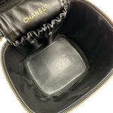 シャネル CHANEL ピコローレ バニティバッグ A01619 4番台 ブラック ゴールド金具 ラムスキン レディース その他バッグ
