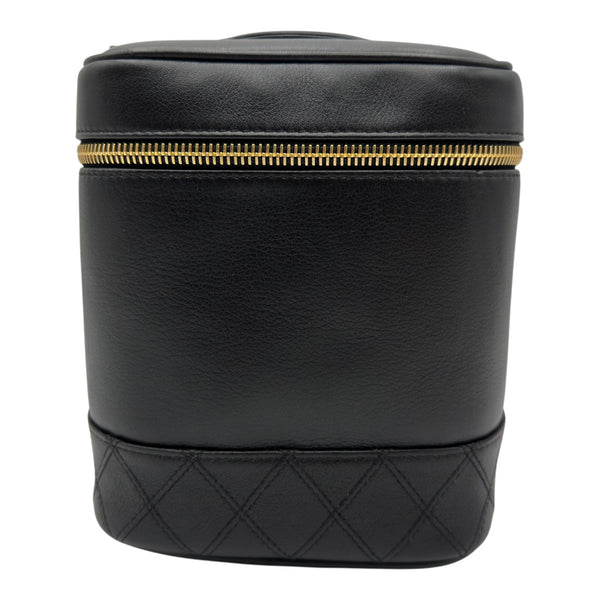 シャネル CHANEL ピコローレ バニティバッグ A01619 4番台 ブラック