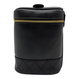 シャネル CHANEL ピコローレ バニティバッグ A01619 4番台 ブラック ゴールド金具 ラムスキン レディース その他バッグ