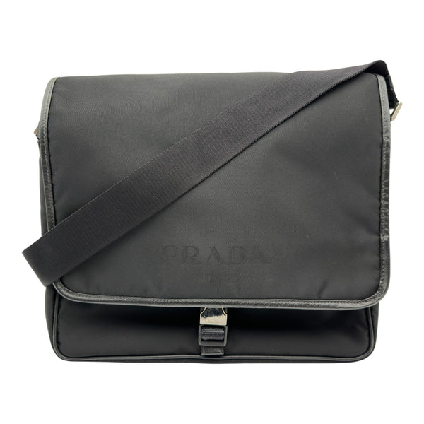 プラダ PRADA ナイロン メッセンジャーバッグ V166 ブラック ナイロン メンズ メッセンジャーバッグ プラダ PRADA ナイロン メッセンジャーバッグ V166 ブラック ナイロン