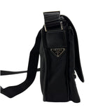 プラダ PRADA ナイロン メッセンジャーバッグ V166 ブラック ナイロン メンズ メッセンジャーバッグ