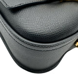 エルメス HERMES デッラカヴァッレリア ミニ W刻印 ブラック ゴールド金具 エプソン レディース ショルダーバッグ