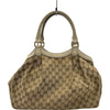 グッチ GUCCI GGキャンバス スーキートートバッグ 211944 アイボリー レディース